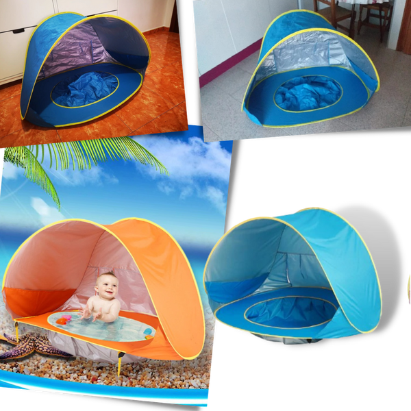 Premium Portable Baby Beach Tent With UV Protection Mini Pool