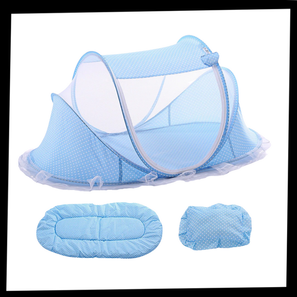 Portable Baby Mosquito Net Bed With Breathable Mesh For Safe Sleep