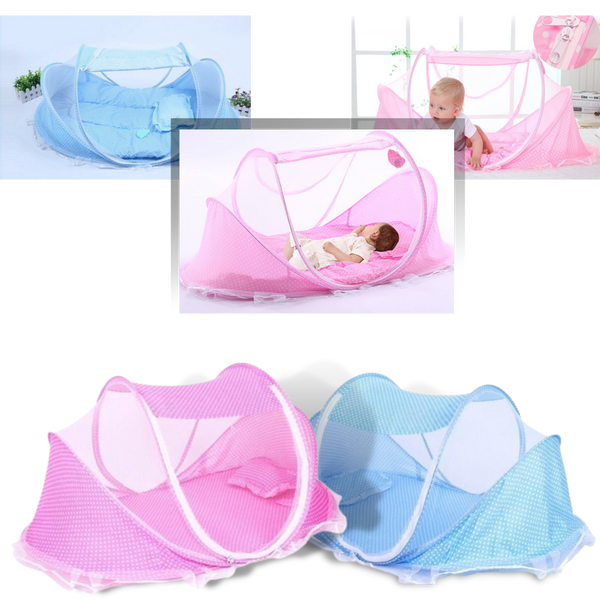Portable Baby Mosquito Net Bed With Breathable Mesh For Safe Sleep