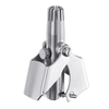 Manual Nose And Ear Hair Trimmer Painless Stainless Steel Portable