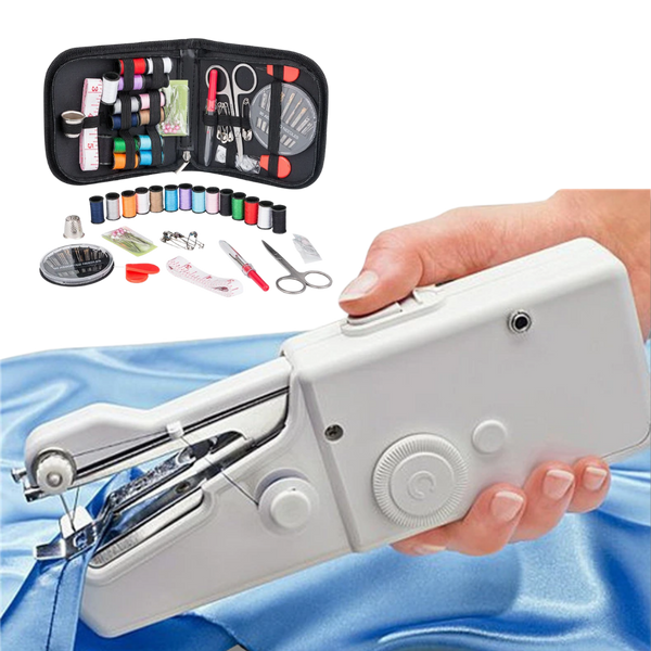 Portable Handheld Sewing Machine With Kit For Quick Repairs