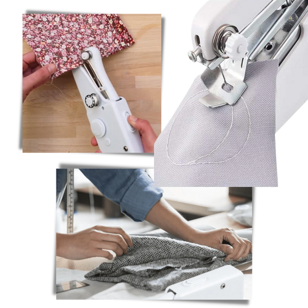 Portable Handheld Sewing Machine With Kit For Quick Repairs