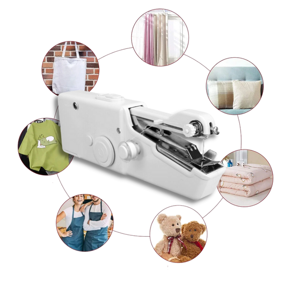 Portable Handheld Sewing Machine With Kit For Quick Repairs