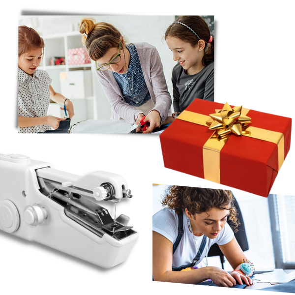 Portable Handheld Sewing Machine With Kit For Quick Repairs