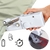 Portable Handheld Sewing Machine With Kit For Quick Repairs