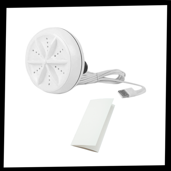 Portable Ultrasonic Washing And Dishwashing Unit For Effortless Cleaning