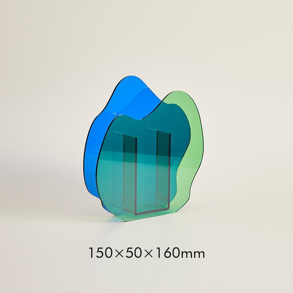 Prism Light Acrylic Vase & Desktop Accent