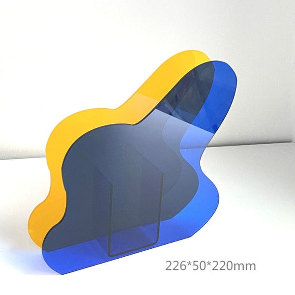 Prism Light Acrylic Vase & Desktop Accent