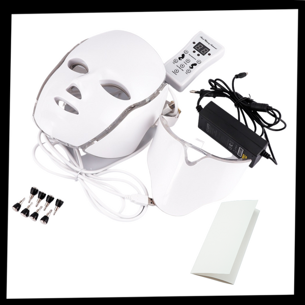 Photon Light Therapy Mask for Radiant Skin with 7 Color Modes