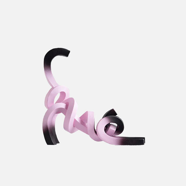 Purr Kitten Gradient Ceramic Figurine