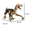 Dinosaur RC Toy With Realistic Movements And Rechargeable Battery