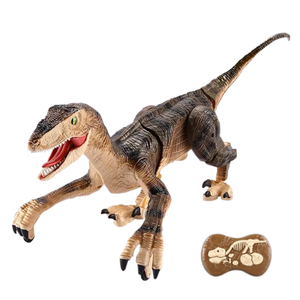 Dinosaur RC Toy With Realistic Movements And Rechargeable Battery