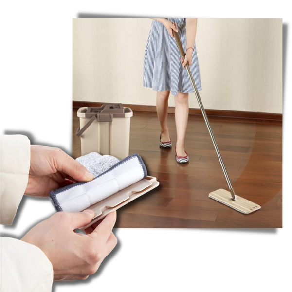 Replacement Mop Pack With Absorbent Durable Heads For Lasting Cleaning
