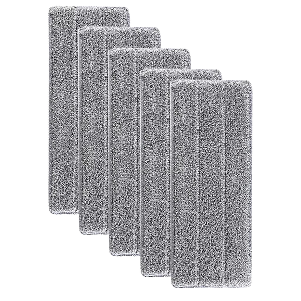Replacement Mop Pack With Absorbent Durable Heads For Lasting Cleaning