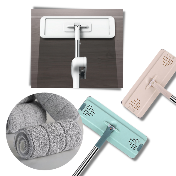 Replacement Mop Pack With Absorbent Durable Heads For Lasting Cleaning
