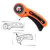Fabric Rotary Cutter For Fast And Precise Cuts With Ergonomic Grip