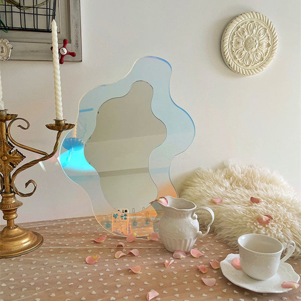 Rainbow Irregular Shapes Acrylic Mirror