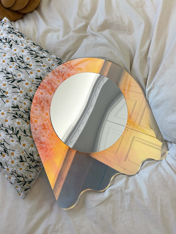 Rainbow Irregular Shapes Acrylic Mirror