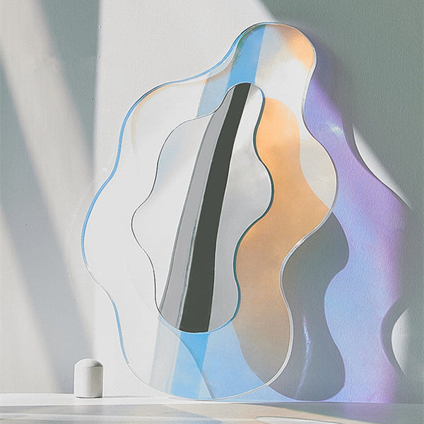 Rainbow Irregular Shapes Acrylic Mirror