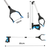 Rotating Head Reacher Grabber Tool for Easy Ground Pickups