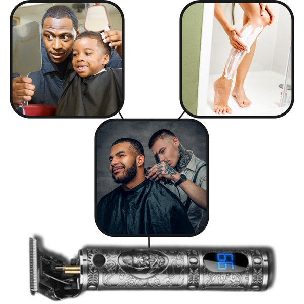Cordless Barber Clipper With USB Fast Charging And Precision Cutting
