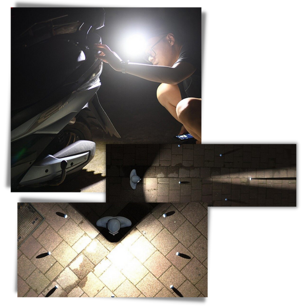 Rechargeable LED Headlamp With 350 Lumen Dual Beam For Nighttime Activities