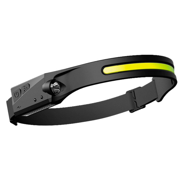 Rechargeable LED Headlamp With 350 Lumen Dual Beam For Nighttime Activities