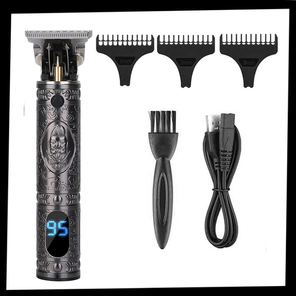 Cordless Barber Clipper With USB Fast Charging And Precision Cutting