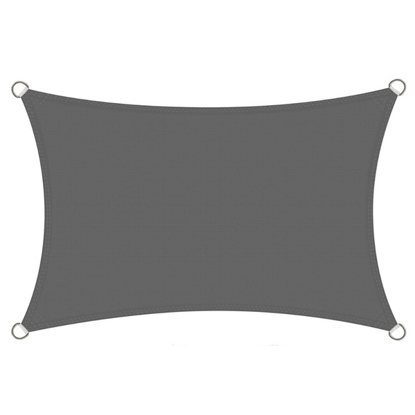 Weatherproof Rectangular Sun Shade Sail With Wide Coverage