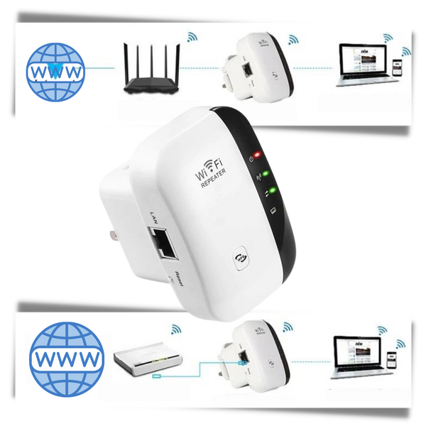 WiFi Amplifier for Extended Home Office Coverage and Faster Internet