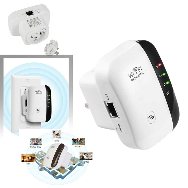 WiFi Amplifier for Extended Home Office Coverage and Faster Internet