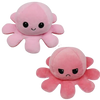 Two Sided Mini Octopus Plush Toy For Mood Expression