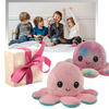 Two Sided Mini Octopus Plush Toy For Mood Expression