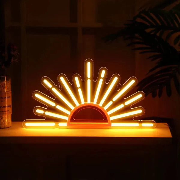 Rising Sun LED Neon Light