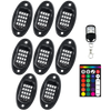 8-Pack RGB Vehicle Lights With App Control And Waterproof Durability