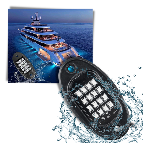 8-Pack RGB Vehicle Lights With App Control And Waterproof Durability