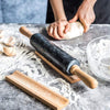 Cool Smooth Marble Rolling Pin for Baking Pastry and Dough