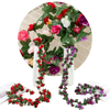 Low Maintenance Silk Rose Garland For Elegant Home Décor