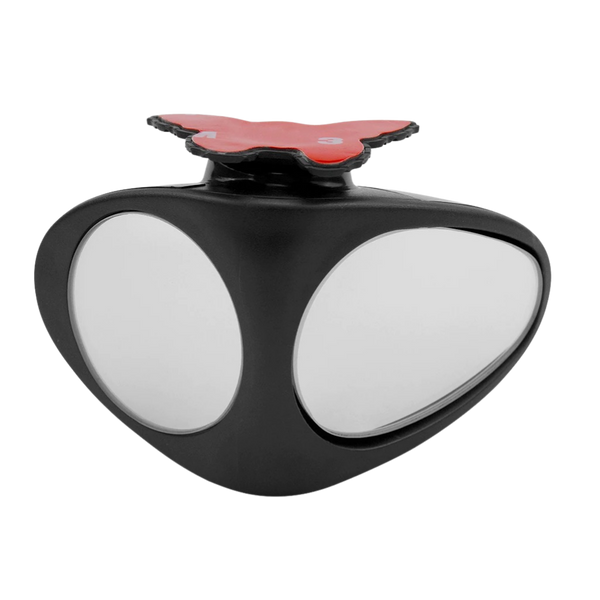 Rotating Dual Blind Spot Car Mirror for Safer Parking and Easy Maneuvering