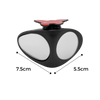 Rotating Dual Blind Spot Car Mirror for Safer Parking and Easy Maneuvering