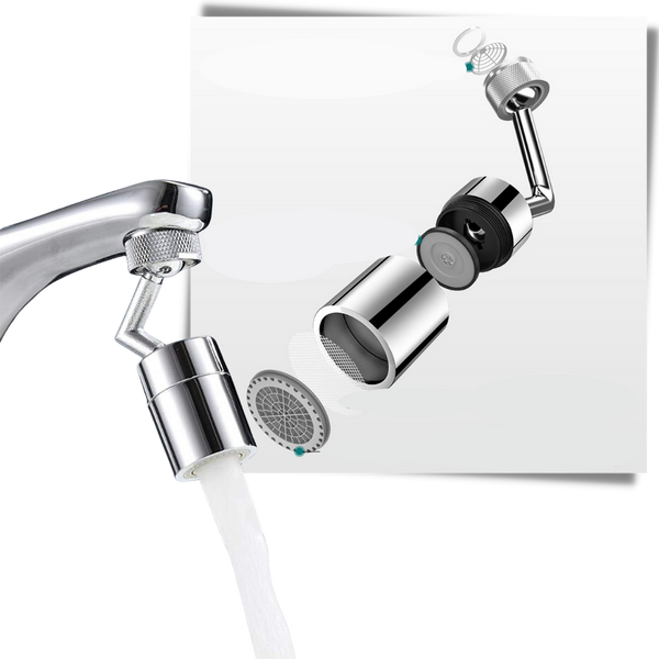 360 Degree Swivel Faucet Nozzle For Anti Splash And Water Saving