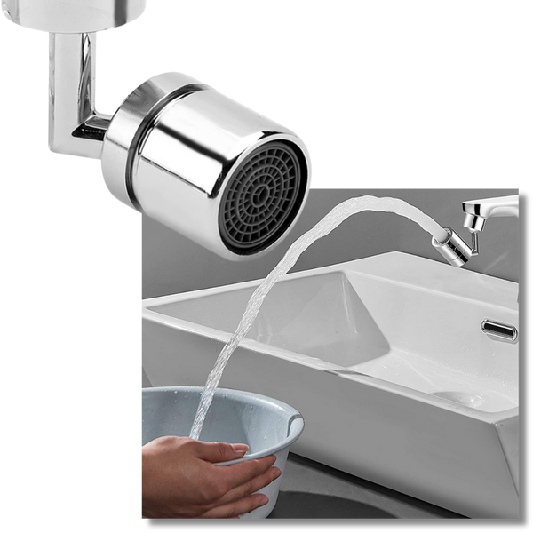 360 Degree Swivel Faucet Nozzle For Anti Splash And Water Saving