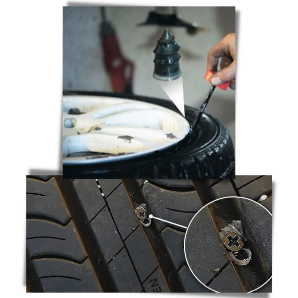 Self Sealing Tire Repair Nails For Quick Puncture Fix On The Go