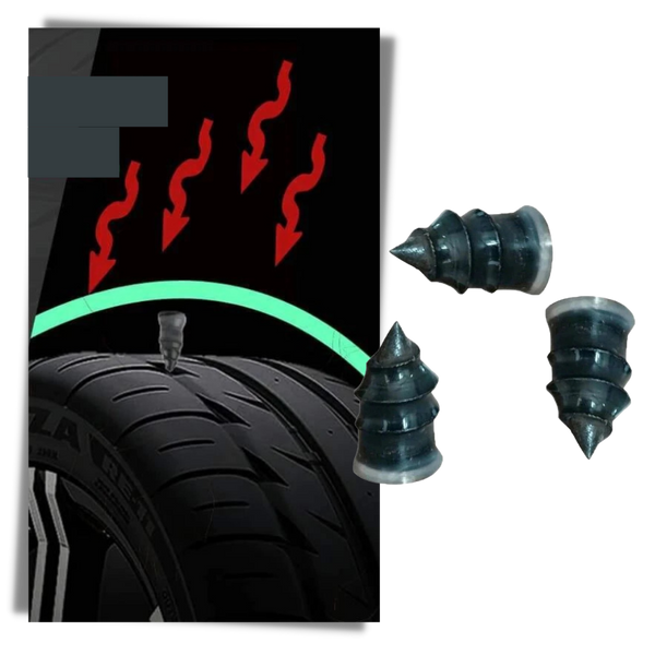 Self Sealing Tire Repair Nails For Quick Puncture Fix On The Go