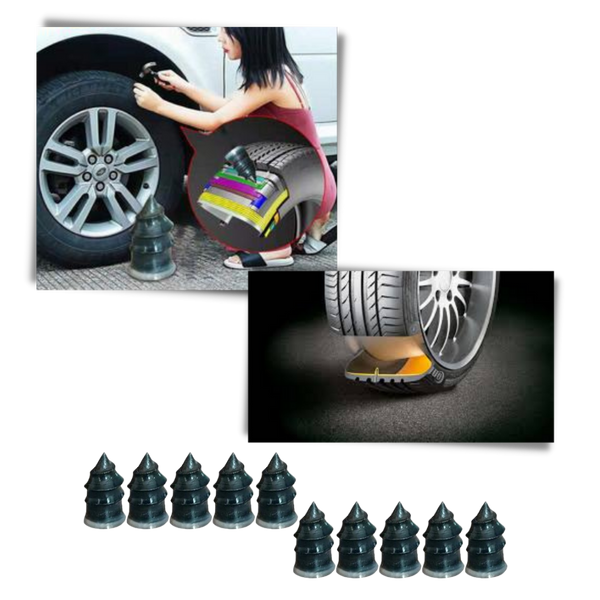 Self Sealing Tire Repair Nails For Quick Puncture Fix On The Go