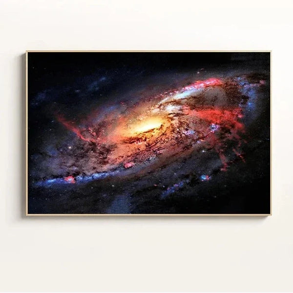 Custom Nebula Canvas Wall Art Cosmic Universe Print Home Decor