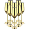 Premium Stainless Steel 8 Piece Glassware Set For Home Bar And Kitchen