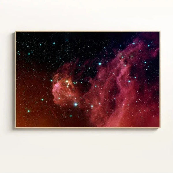 Custom Nebula Canvas Wall Art Cosmic Universe Print Home Decor
