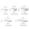 Ribbed Texture 25 Piece Dinnerware Set For Elegant Dining And Entertaining