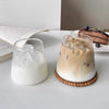 Sculpted Modern Crystal Drinking Glasses For Coffee And Whiskey